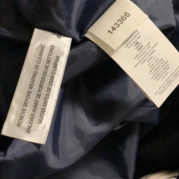 NWT MICHAEL MICHAEL KORS DARK CHAMBRAY COA… - Picture 8 of 8